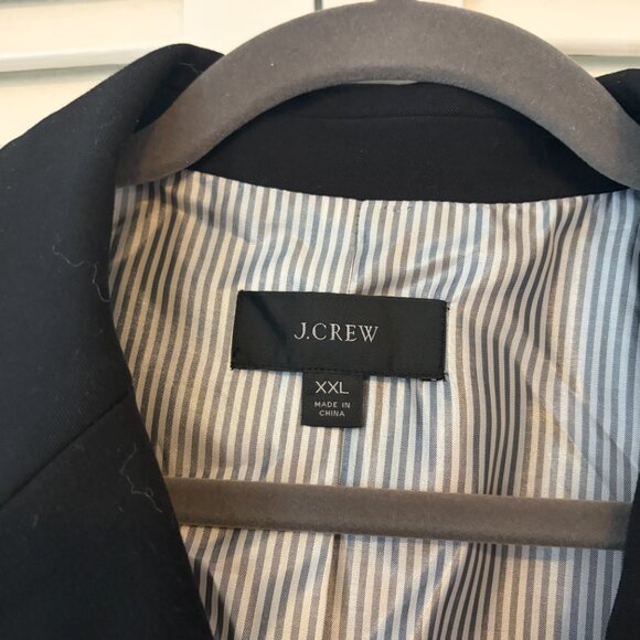 J. Crew women's blazer black XXL two button suiting - Picture 4 of 11